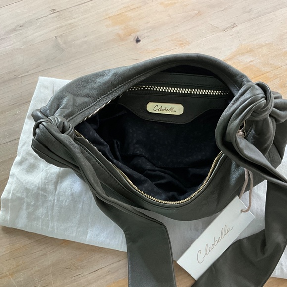 CLEOBELLA DALARY OLIVE DRAB NWT/LEATHER - Picture 3 of 5